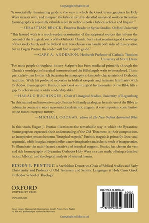 Hearing the Scriptures: Liturgical Exegesis of the Old Testament in Byzantine Orthodox Hymnography,Used