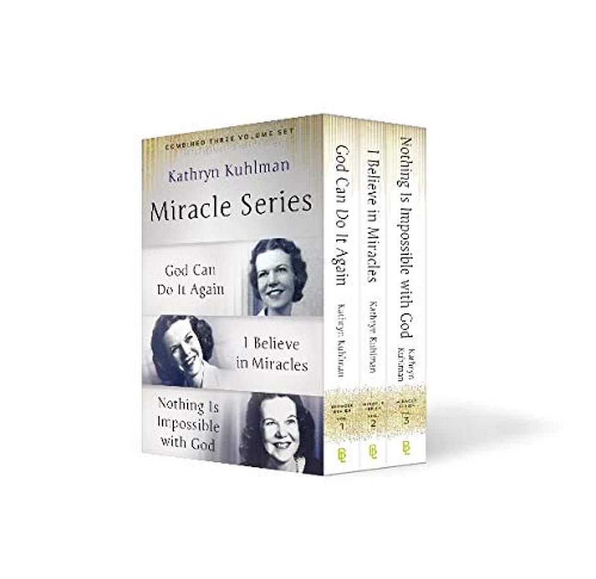 Kathryn Kuhlman Miracle Box Set: I Believe In Miracles / God Can Do It Again / Nothing Is Impossible With God,Used