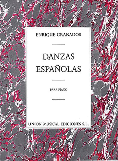 Enrique Granados: Danzas Espanolas Complete For Piano Solo,Used