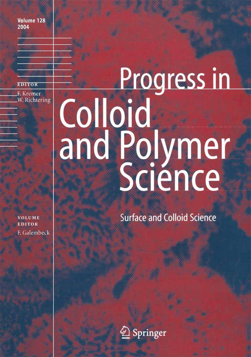 Surface and Colloid Science (Progress in Colloid and Polymer Science, 128),New