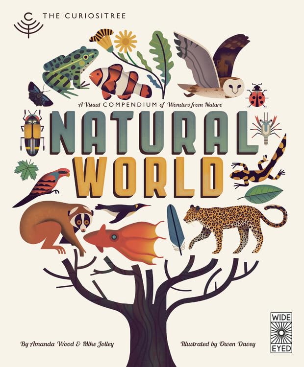 Curiositree: Natural World: A Visual Compendium Of Wonders From Nature  Jacket Unfolds Into A Huge Wall Poster!