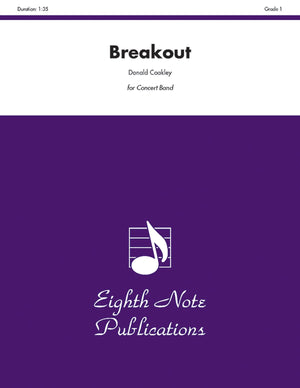 Breakout: Conductor Score & Parts (Eighth Note Publications),Used