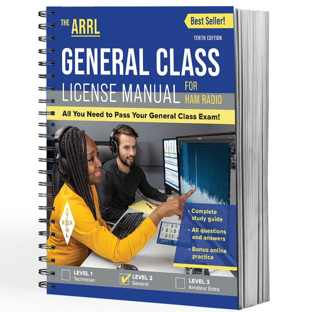 ARRL General Class License Manual 10th Edition  Complete Study Guide with Questions and Answers for Upgrading Your Ham Radio Li