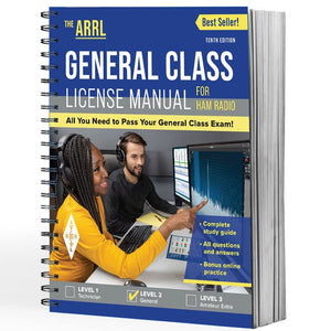 ARRL General Class License Manual 10th Edition  Complete Study Guide with Questions and Answers for Upgrading Your Ham Radio Li