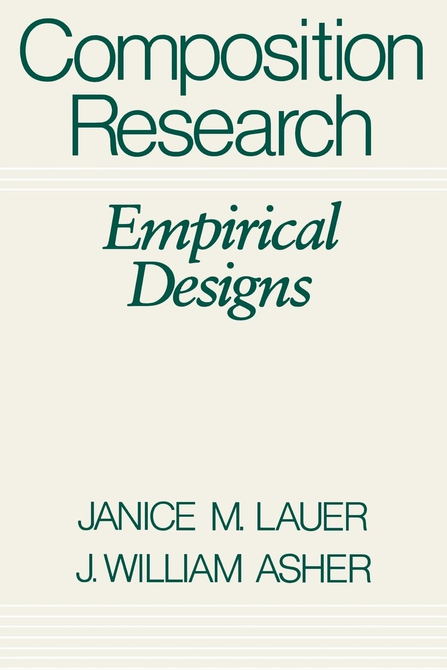 Composition Research: Empirical Designs,Used