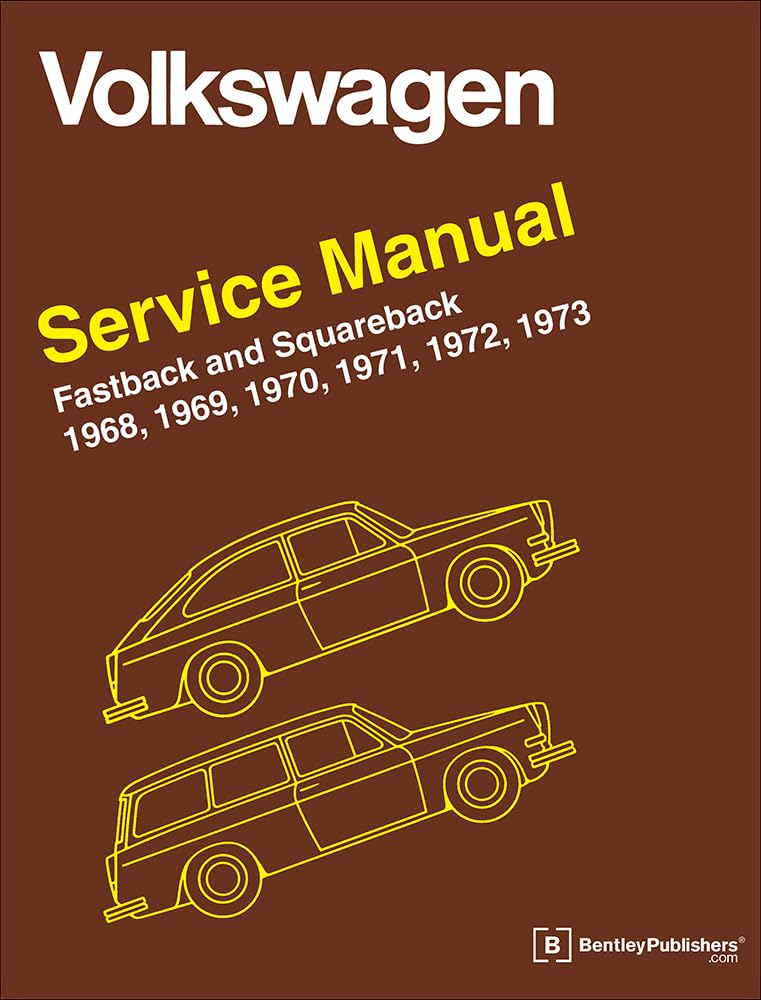 Volkswagen FastBack and Squareback (Type 3) Service Manual: 19681973,New