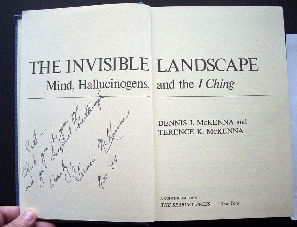 The invisible landscape: Mind, hallucinogens, and the I Ching (A Continuum book),Used