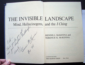 The invisible landscape: Mind, hallucinogens, and the I Ching (A Continuum book),Used