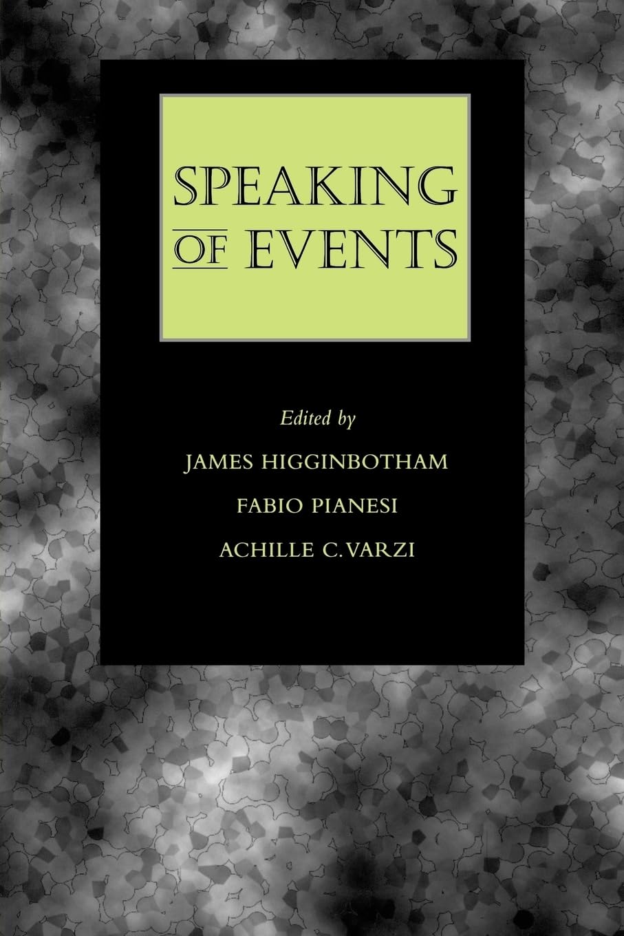 Speaking Of Events,Used