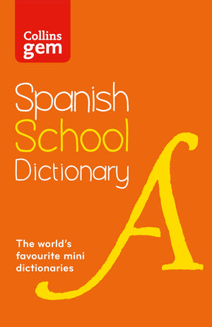 Collins School  Collins Gem Spanish School Dictionary,Used
