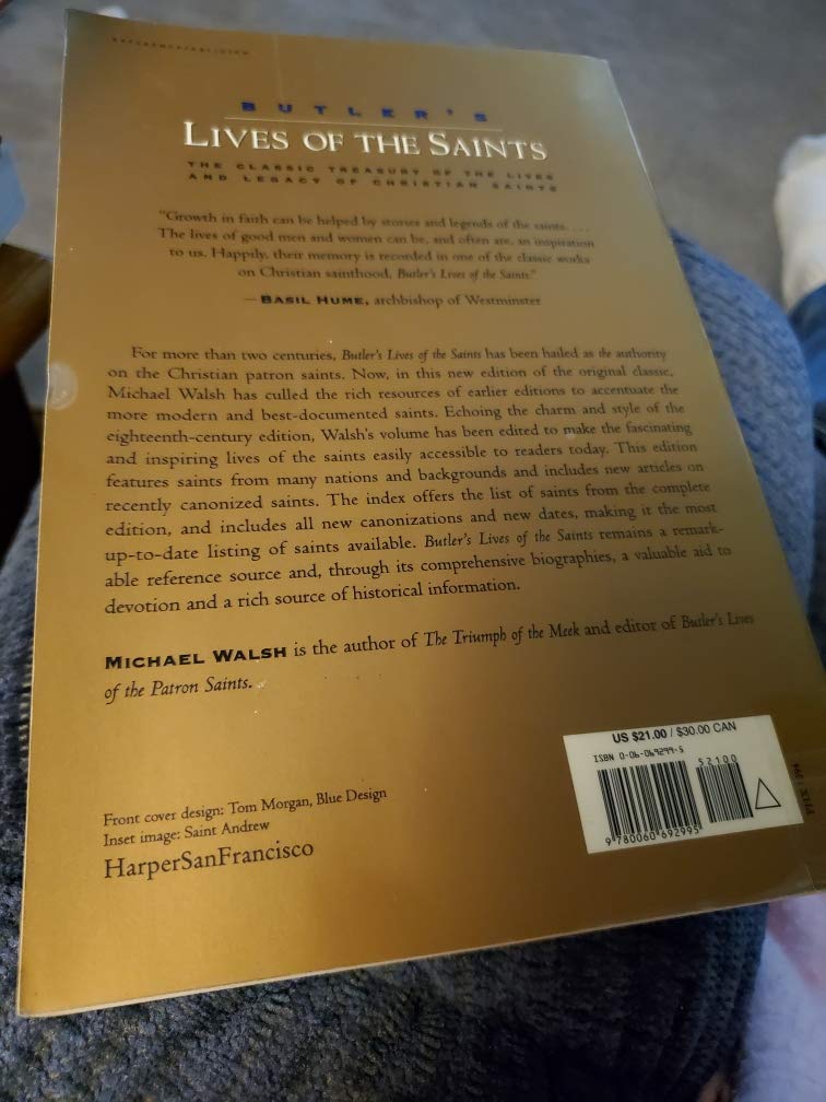 Butler's Lives of the Saints: Concise Edition, Revised and Updated,New