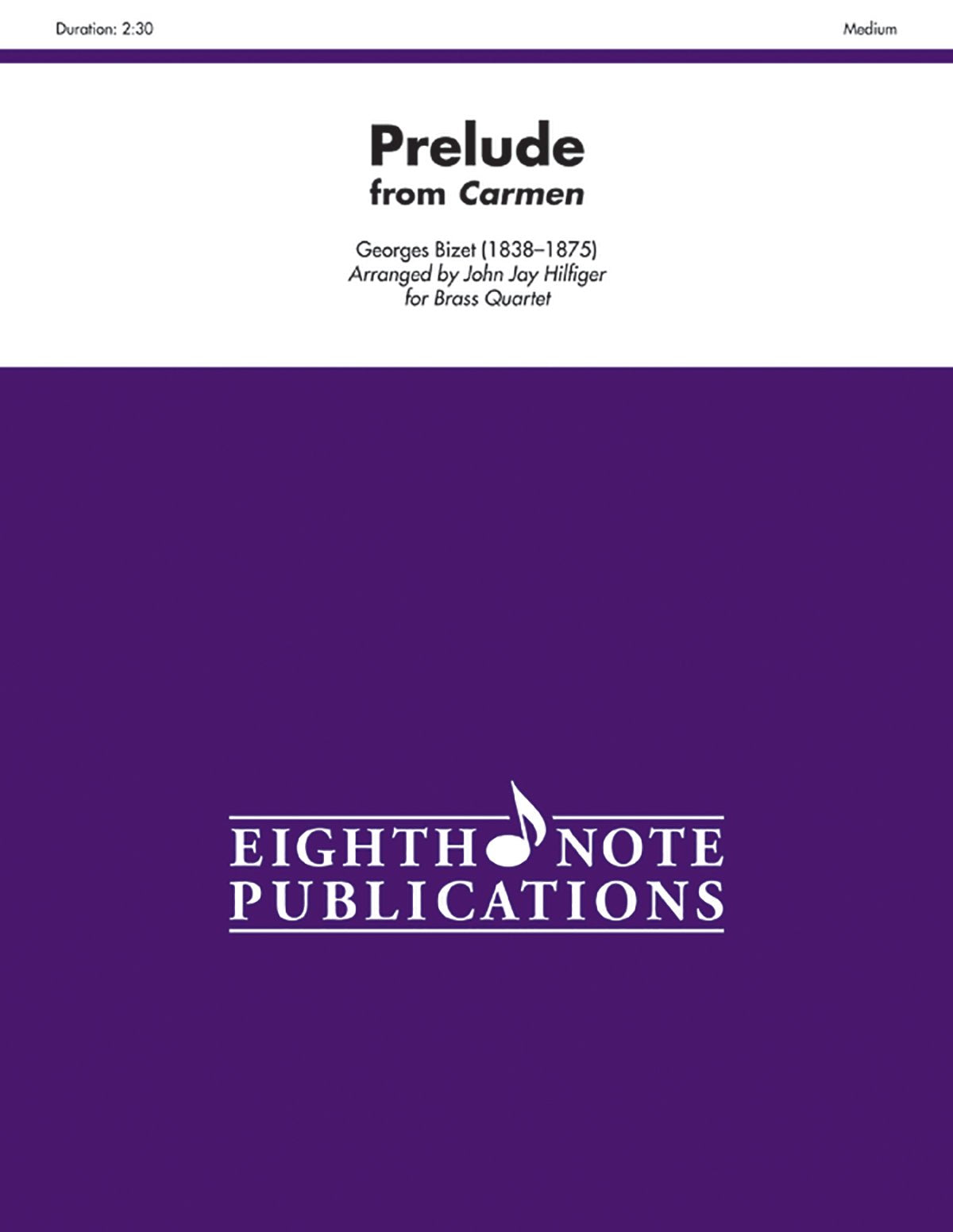 Prelude (From Carmen): Score & Parts (Eighth Note Publications),Used
