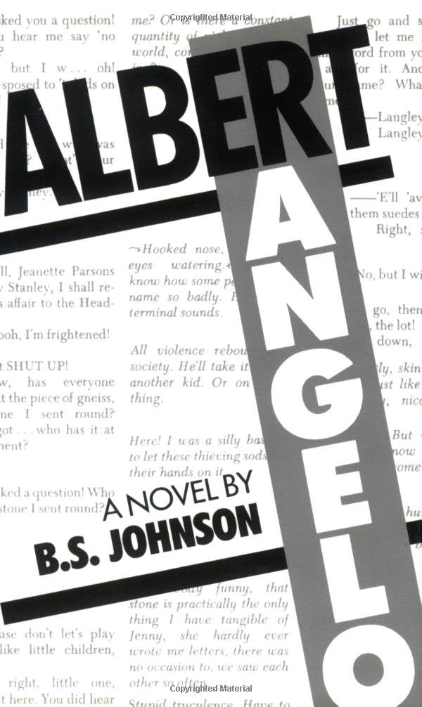 Albert Angelo: A Novel,New