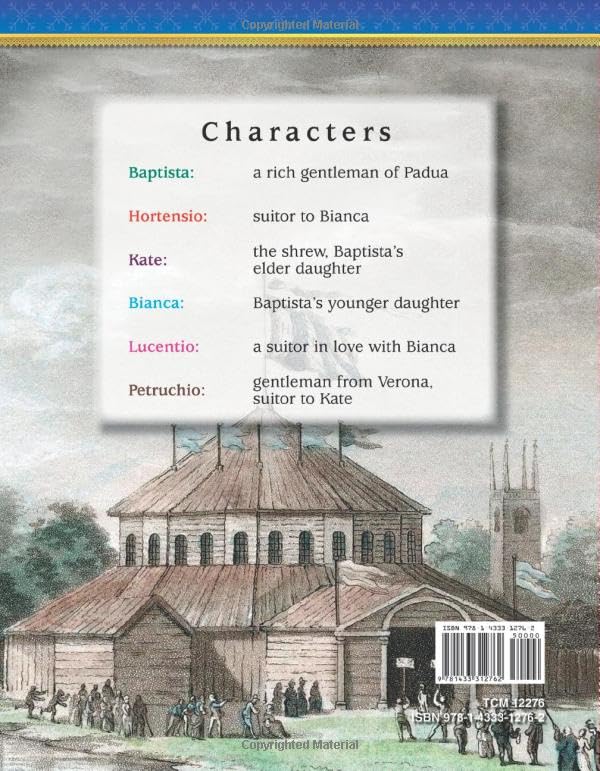Teacher Created Materials  Reader's Theater: The Taming of the Shrew  Grades 35  Guided Reading Level O  V,Used
