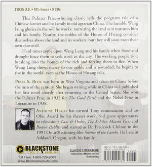 The Good Earth (Blackstone Audio Classic Collection),Used