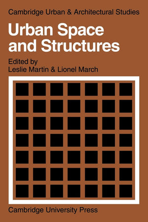Urban Space and Structures (Cambridge Urban and Architectural Studies, Series Number 1),Used
