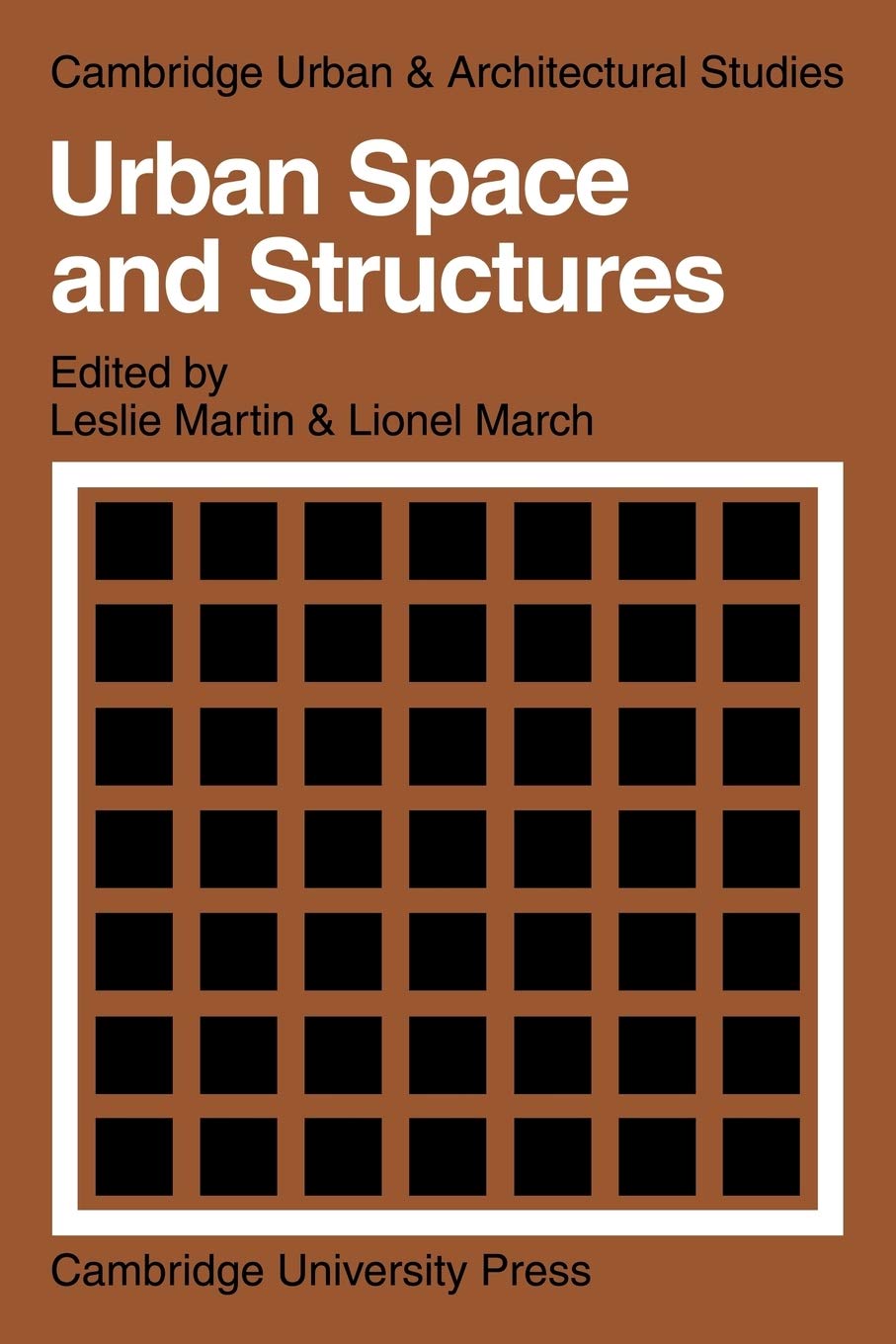 Urban Space and Structures (Cambridge Urban and Architectural Studies, Series Number 1),Used