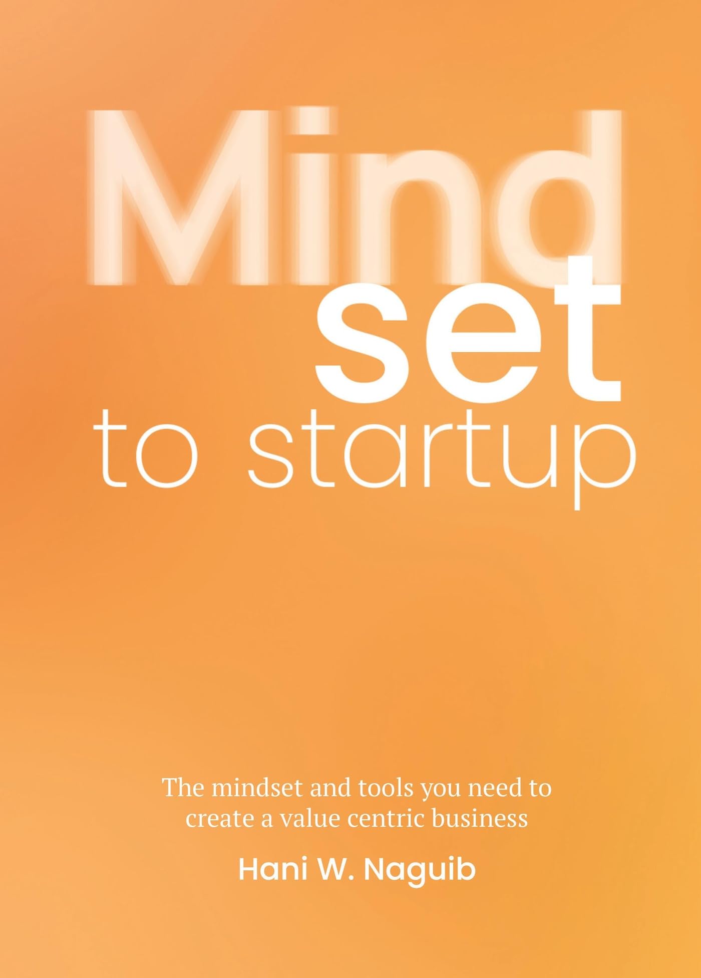 Mindset to startup: The mindset and tools you need to create a valuecentric business