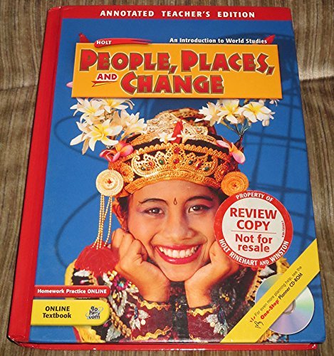People, Places and Change Annotated Teacher's Edition,Used