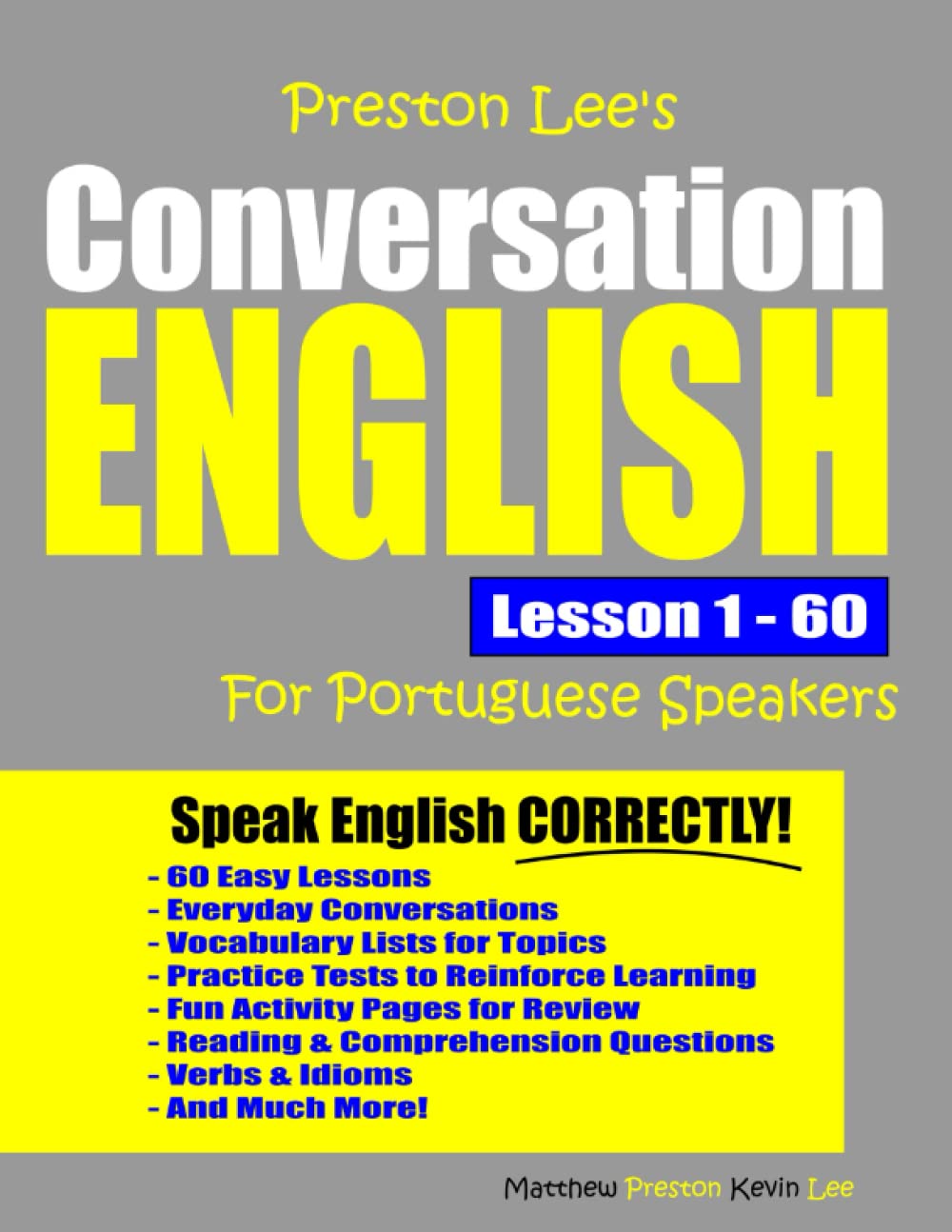 Preston Lee's Conversation English For Portuguese Speakers Lesson 1  60 (Preston Lee's English For Portuguese Speakers),Used