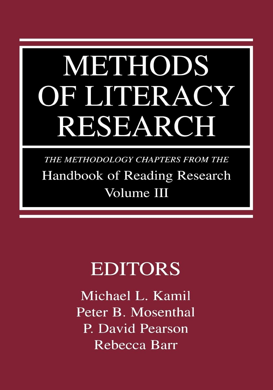 Methods of Literacy Research,Used