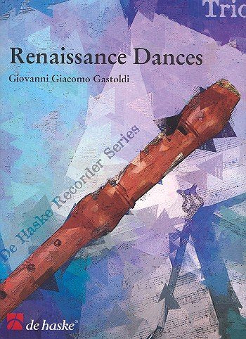 RENAISSANCE DANCES FLUTE A BEC PARTITION+PARTIES SEPAREES,Used