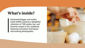 Chronicle Books 100 Cookies Baking Book - 100 Recipes for Classic Cookies, Brownies, and Novel Treats, Model 9781452180731