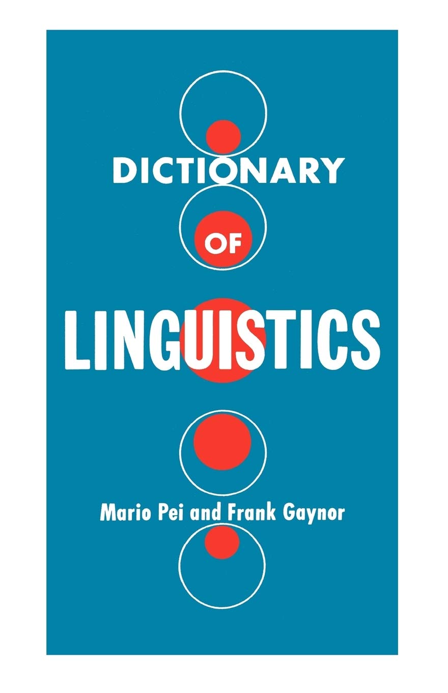 Dictionary Of Linguistics,Used