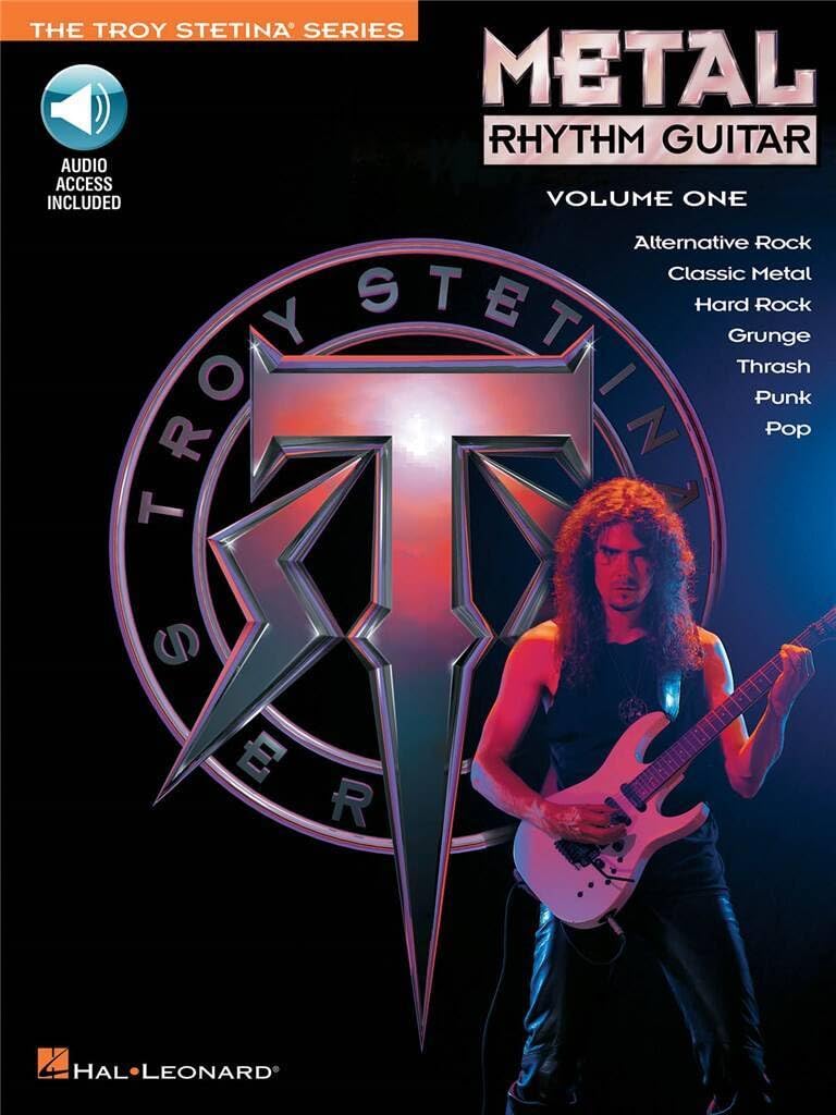 Metal Rhythm Guitar Vol. 1  Troy Stetina  Heavy Metal Guitar Method with Tabs and Online Audio  Rhythm Training for Beginners a,Used