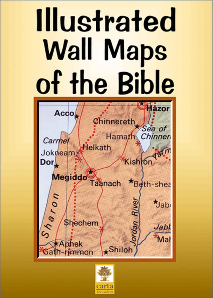 Illustrated Wall Maps of the Bible,Used