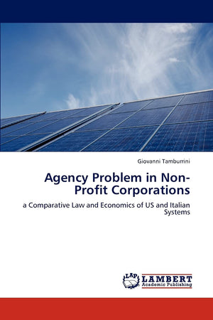 Agency Problem in NonProfit Corporations: a Comparative Law and Economics of US and Italian Systems,Used