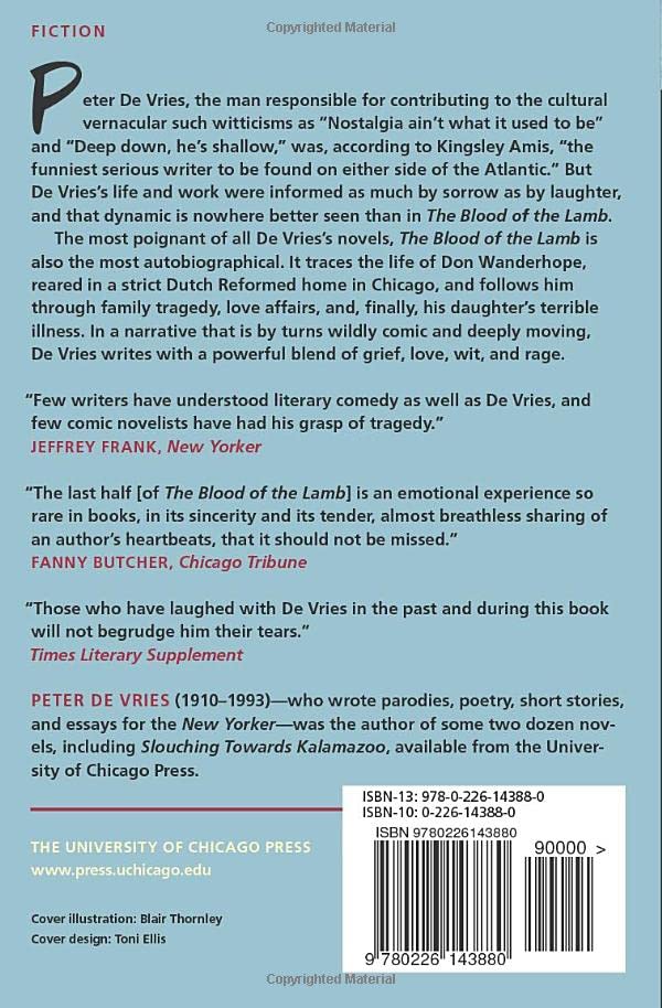 The Blood Of The Lamb: A Novel,New