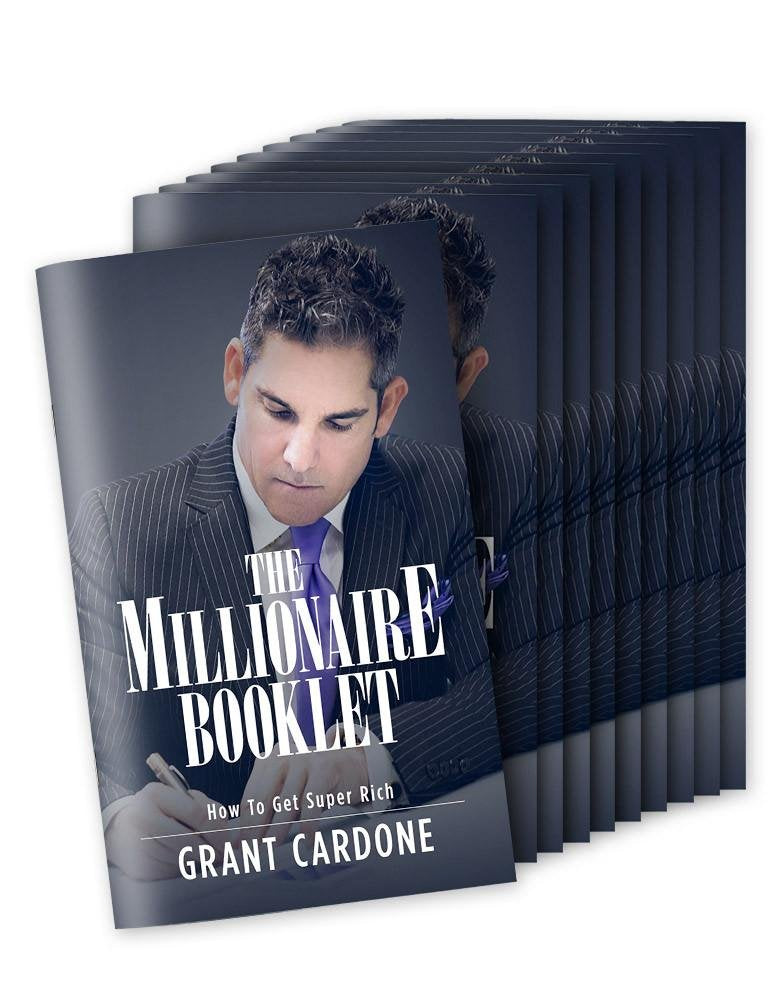Grant Cardone The Millionaire Booklet  How To Get Super Rich [Paperback] Grant Cardone [Paperback] Grant Cardone-used