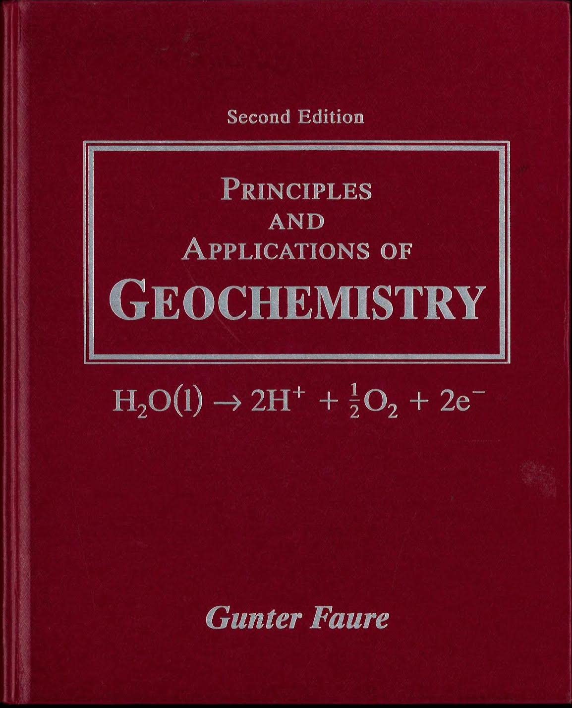 Principles and Applications of Geochemistry,Used