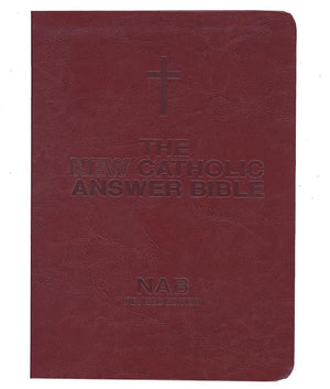 New Catholic Answer BibleNABRELibrosario (Burgundy),Used