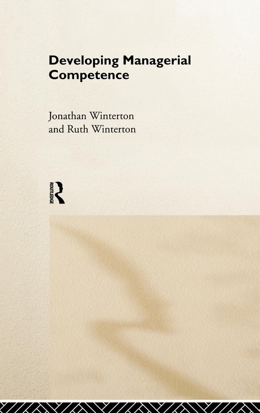 Developing Managerial Competence,Used