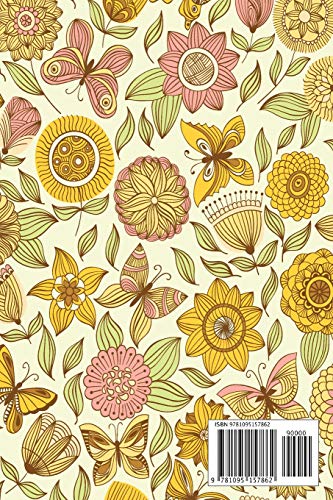 Address Book: For Contacts, Addresses, Phone, Email, Note,Emergency Contacts,Alphabetical Index With Seamless Pattern Butterflie,Used