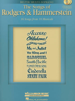 The Songs of Rodgers & Hammerstein: Belter/MezzoSoprano with CDs of performances and accompaniments Book/2CD Pack,Used