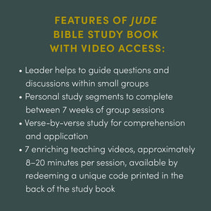 Jude: Contending For The Faith In Today'S Culture  Bible Study Book With Video Access