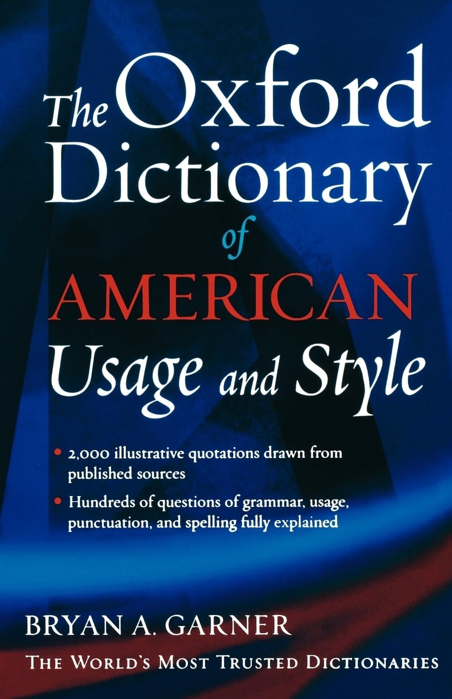 The Oxford Dictionary of American Usage and Style,Used