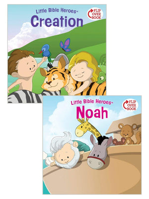 Creation / Noah FlipOver Book (Little Bible Heroes),Used