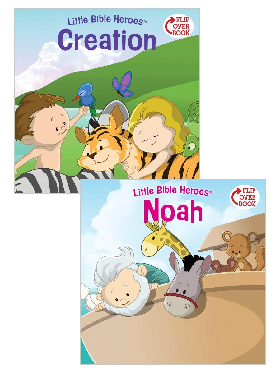 Creation / Noah FlipOver Book (Little Bible Heroes),Used