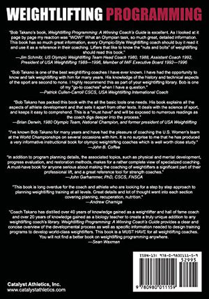 Weightlifting Programming: A Winning Coachs Guide-used