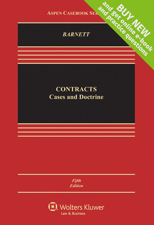 Contracts: Cases and Doctrines (Aspen Casebook Series), 5th Edition,New