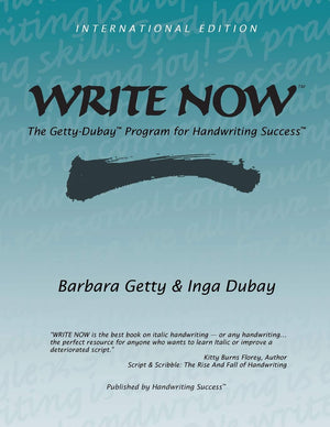 Write Now: The GettyDubay Program for Handwriting Success,Used
