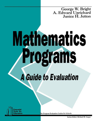 Mathematics Programs: A Guide To Evaluation (Essential Tools For Educators Series),Used