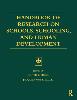 Handbook Of Research On Schools, Schooling And Human Development,Used
