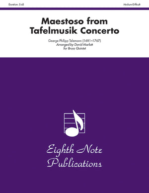 Maestoso (from Tafelmusik Concerto): Score & Parts (Eighth Note Publications),Used