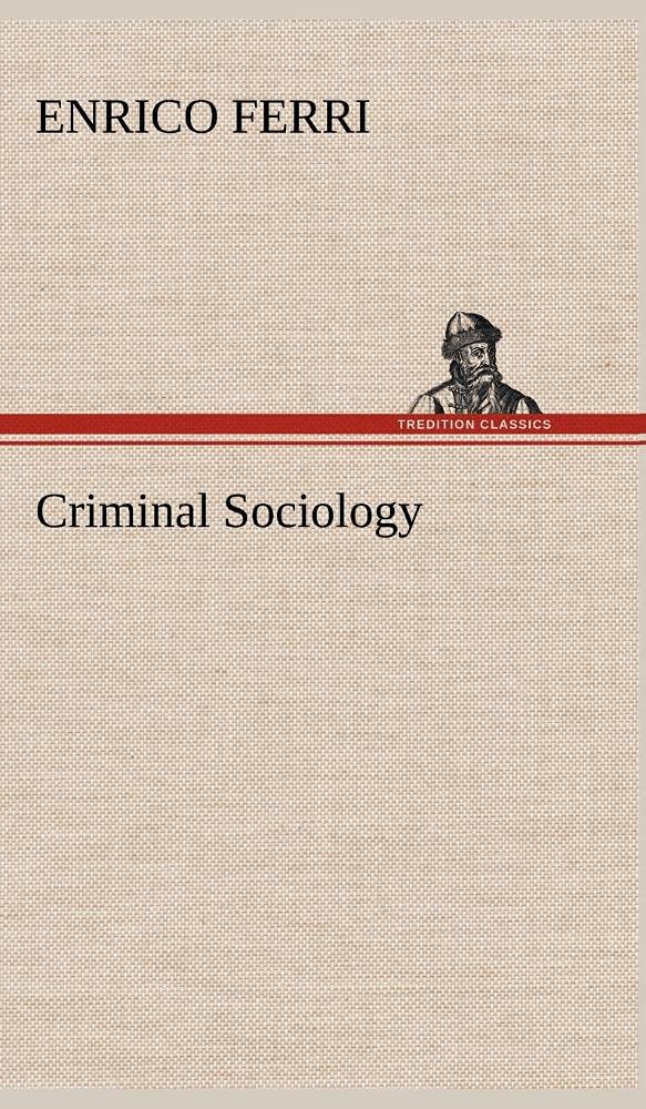 Criminal Sociology,Used
