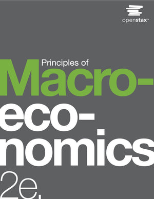 Principles of Macroeconomics 2e by OpenStax (hardcover version, full color),Used